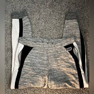 PINK comfy sweat joggers. Size medium